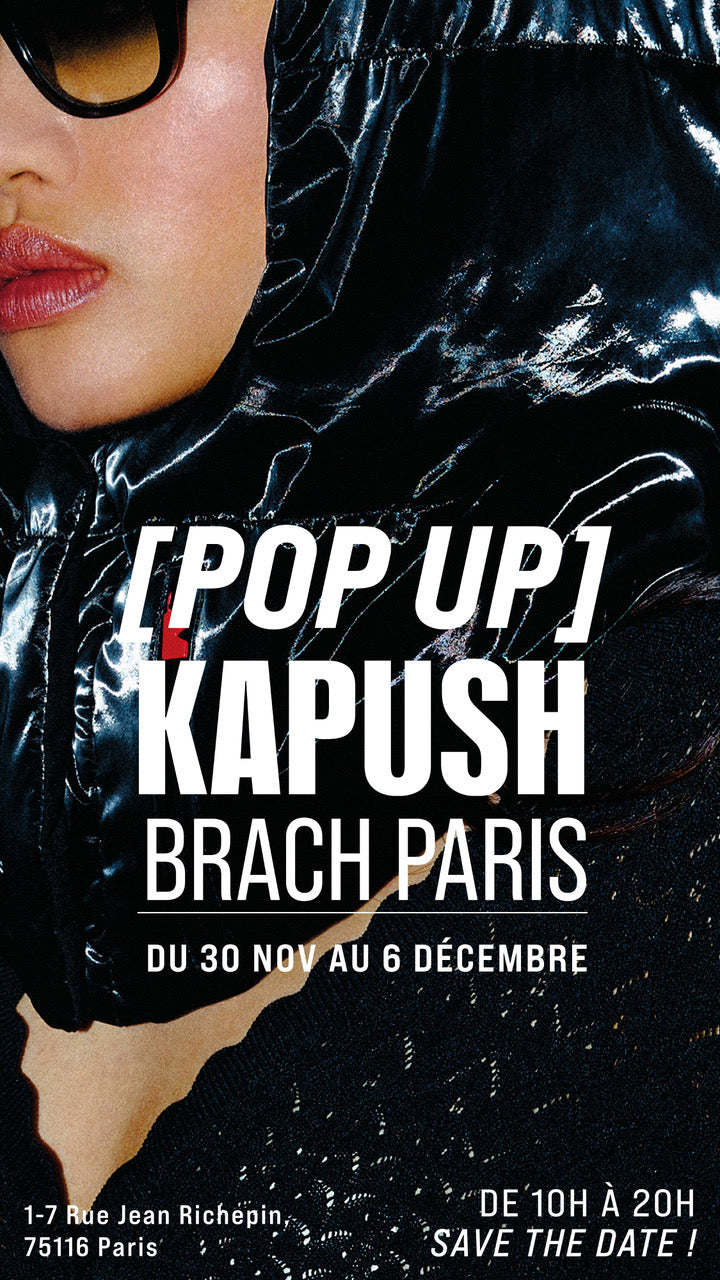 pop up au BRACH PARIS KAPUSH